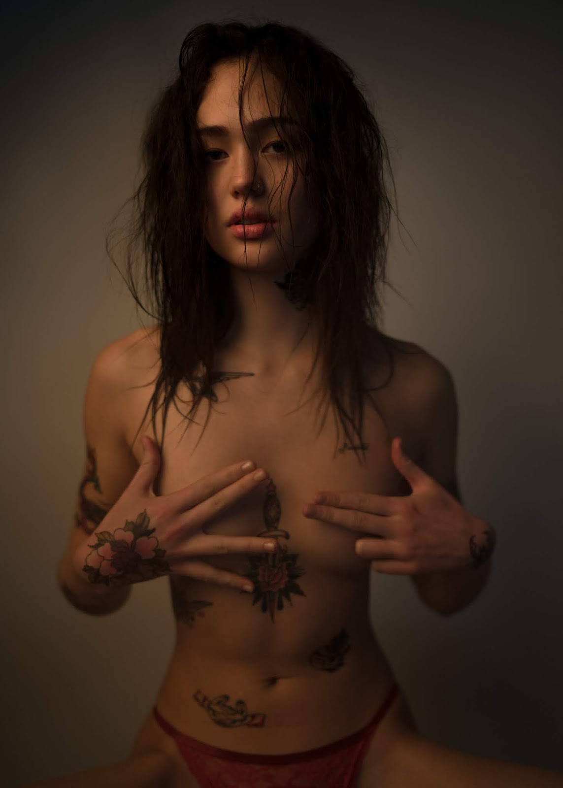 Paola Ming by Alexis White Nude Model Photo Shoot