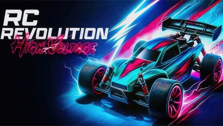 RC Revolution: High Voltage, jogo de corrida de carrinho de controle remoto, está gratuito na Steam