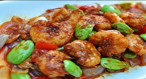 Resep Udang Pedas Manis