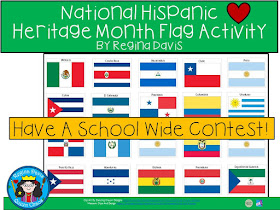 https://www.teacherspayteachers.com/Product/A-National-Hispanic-Heritage-Month-Flag-Activity-or-Contest-2778277