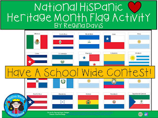 https://www.teacherspayteachers.com/Product/A-National-Hispanic-Heritage-Month-Flag-Activity-or-Contest-2778277