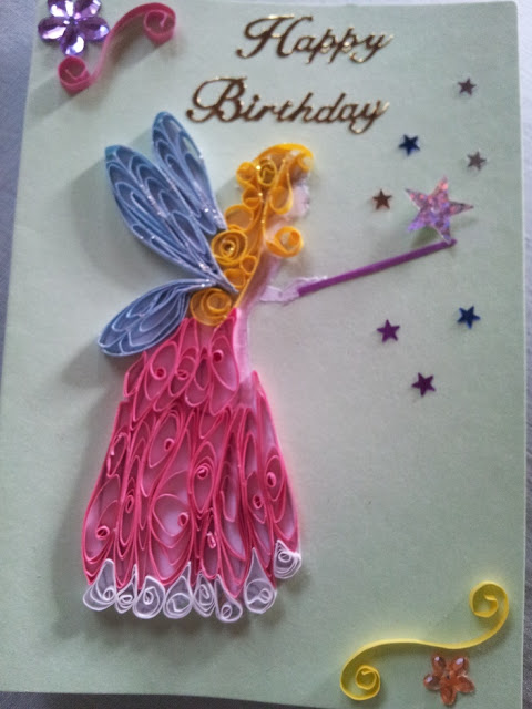 handmade quilled birthday cards ideas