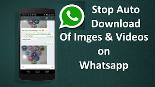 How to Stop media auto-download in whatsapp, Android and iPhone.