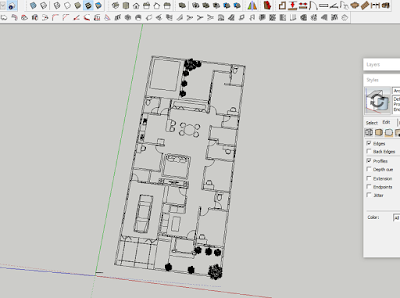 Import dwg ke SketchUp