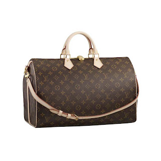 Louis Vuitton M40393 Monogram Canvas Speedy 40 With Shoulder Strap 