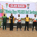 Tingkatkan Sinergitas, TNI-Polri Gelar Olah Raga Bersama Di Brigif 7/RR