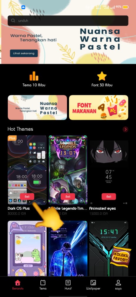 Cara Mengubah Tema Berbayar Menjadi Gratis Oppo