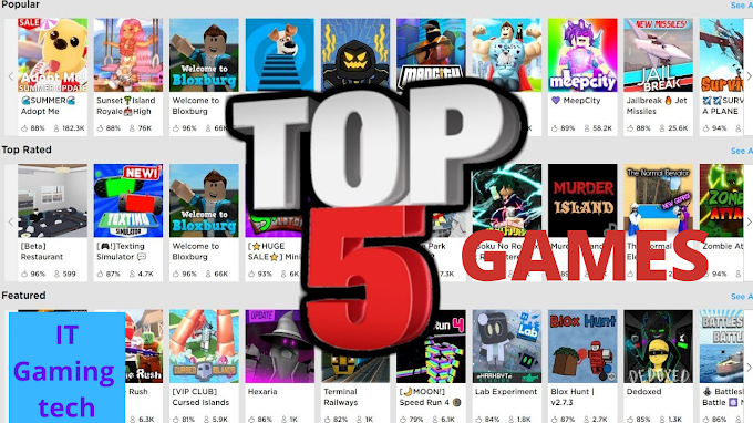 2020 Best Games In Roblox Top 5 Games In Roblox - best roblox city games 2020