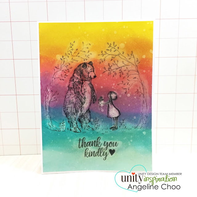 ScrappyScrappy: [NEW VIDEO] Valentine's love cards with Phyllis Harris-Unity Stamp #scrappyscrappy #unitystampco #phyllisharris #valentine #thankyoucard #card #cardmaking #papercraft #stamp #stamping #quicktipvideo #youtube #video #coloring #timholtz #ombre #rainbow #distressink #distress #friendship 