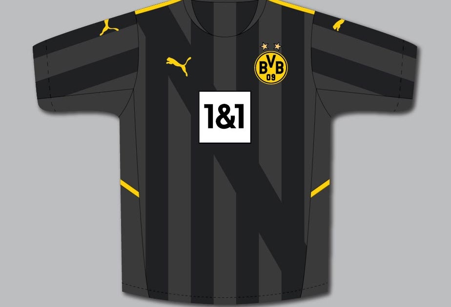Borussia Dortmund Auswärts Trikot 21/22 / Adidas ...