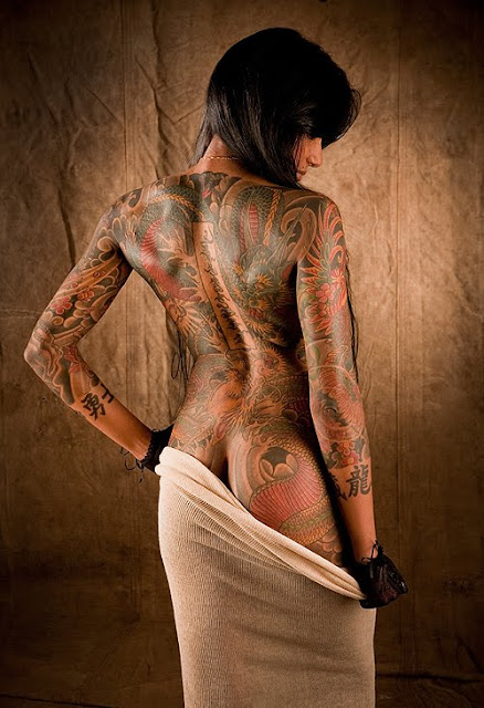 Yakuza Japanese Tattoo Woman