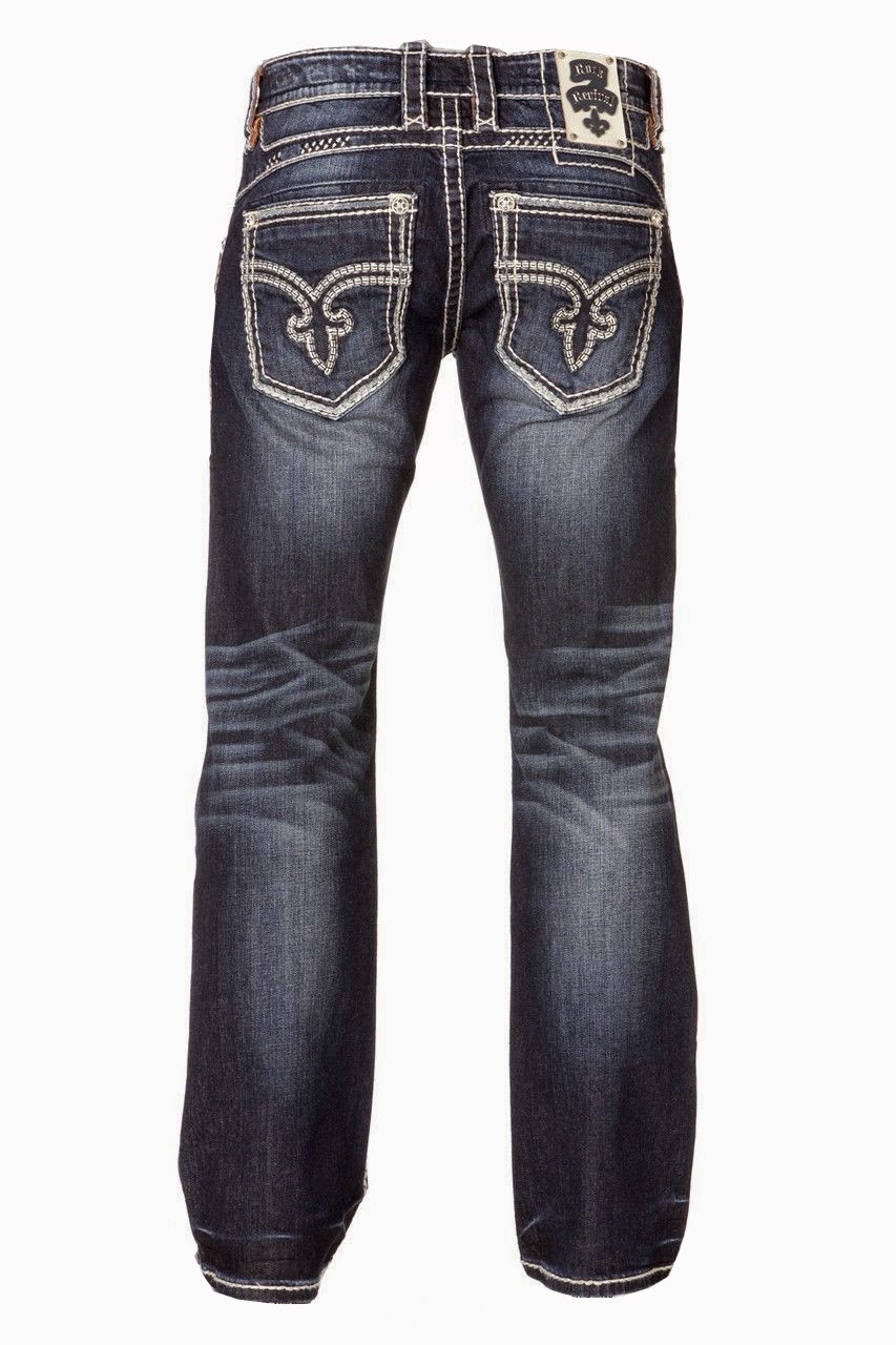 http://www.adventureharley.com/rock-revival-mens-jeans-muricia-boot-blue-denim