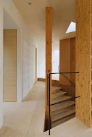 Hyogo Steeply Sloping Compact House Design with Lined Exterior Style