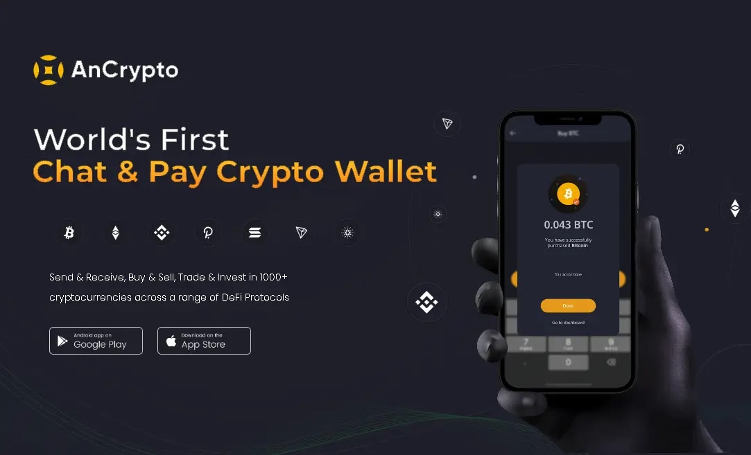 AnCrypto World's First Chat Pay