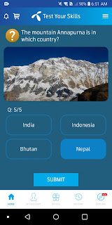 My Telenor App (Test Your Skills) Today Correct Answers 05 October 2020