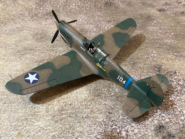 Hasegawa 1/48 P-40E 23rd Fighter Group, China, 1942