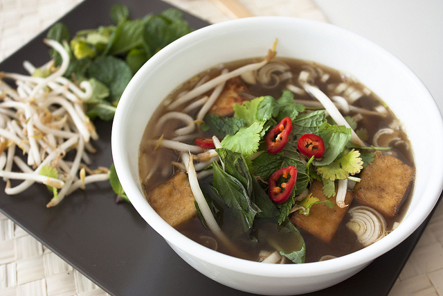 Love this phobulous noodle soup recipe from Messy Vegetarian Cook