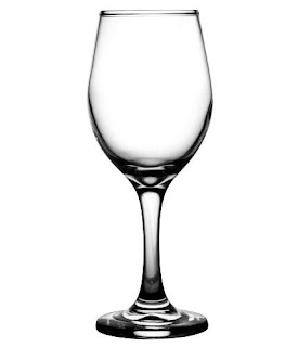 Stemless wine glass