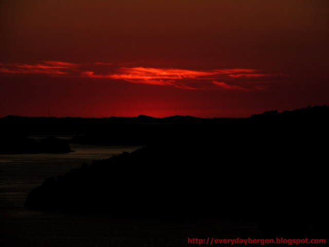 Bergen sunset