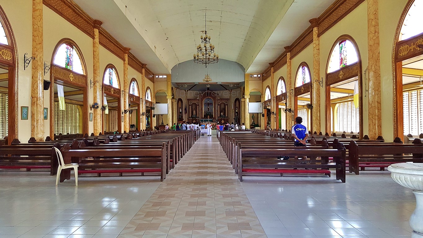 interiors of St. Joseph the Worker Parish Church, EB Magalona Negros Occidental