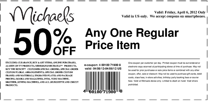 There are several types of coupons offered by yarn stores.