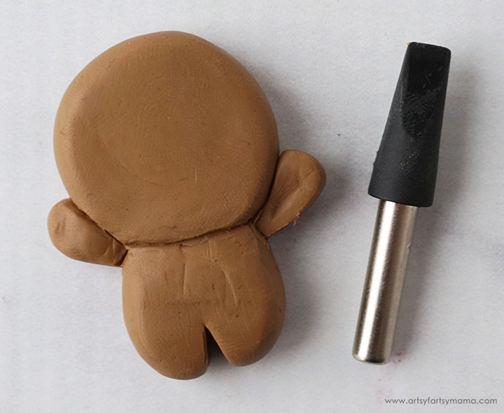 Clay Gingerbread Man Charm