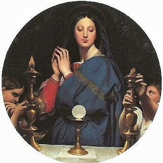 Ingres Virgin of the Eucharist