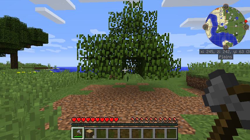 Mod紹介 Fast Leaf Decay Minecraft あーてぃくるず