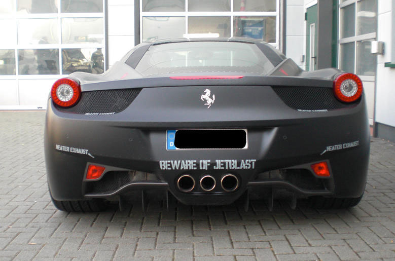 ferrari italia black