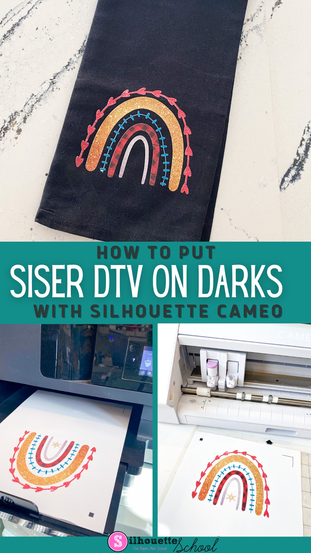 so simple and easy! thanks to Siser EasyColor DTV inkjet printable vin