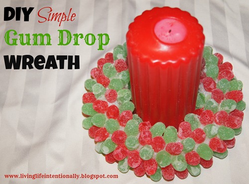 gum drop wreath