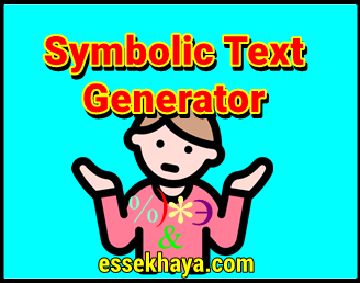 Symbolic Text Generator