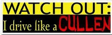 funny twilight bumper sticker