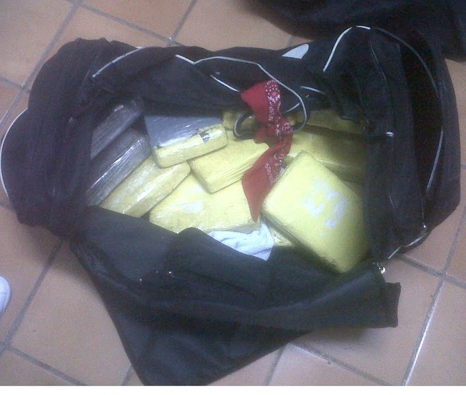 LA DNCD OCUPA 28 KILOS DE COCAÍNA QUE SERÍAN SACADOS POR EL AEROPUERTO DE PUNTA CANA, HIGUEY