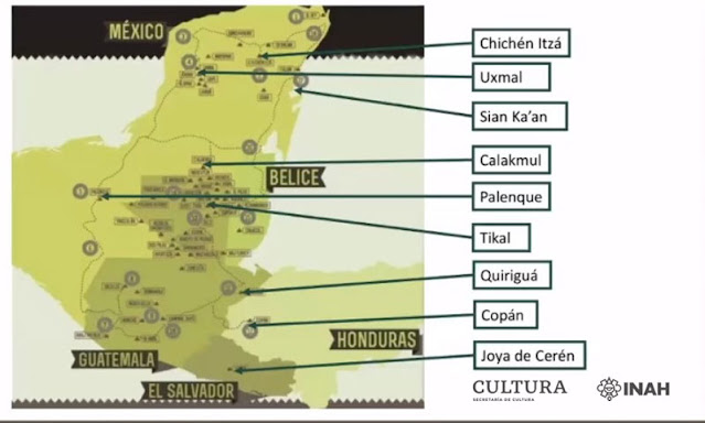 El Mundo Maya y su contribución al Patrimonio Mundial. Foto: captura de pantalla INAH