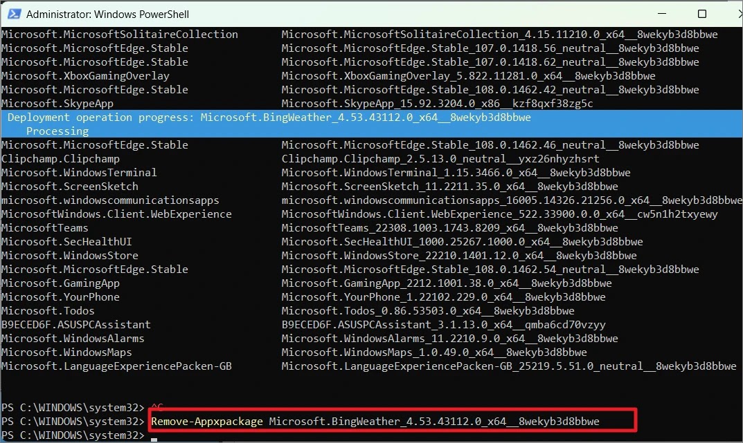 allthings.how how to remove windows 11 system apps using powershell image 14