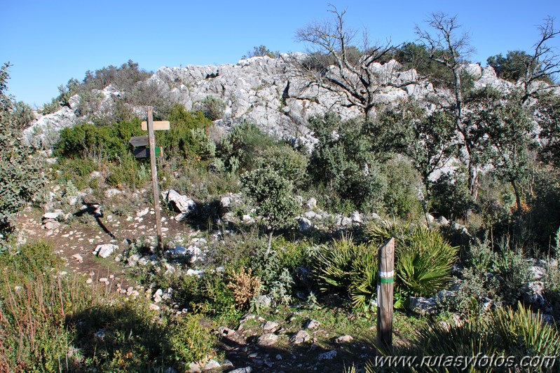 Subida al Peñón de Algámitas