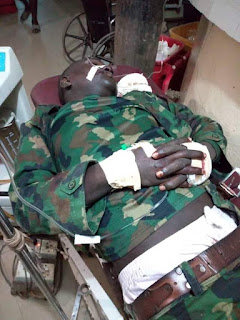  Photos: Nigerian soldiers, civilians involved in serious accident in Umuahia