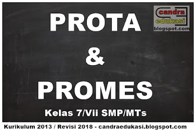 di blog edukasi yang sangat super sederhana ini PROTA Dan PROMES SMP Kelas 7 Kurikulum 2013 Revisi 2018