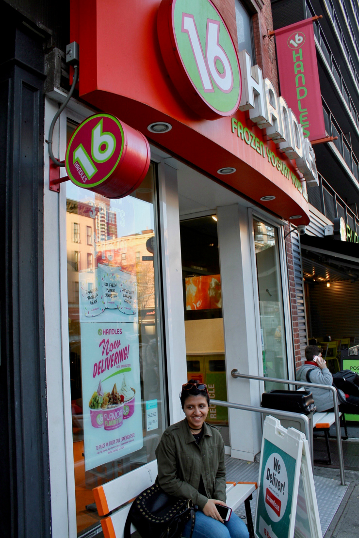 [Day in NYC] 16 Handles Fro Yo