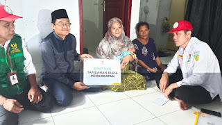 Ketua Baznas Kota Makassar Tancap Gas Tinjau Langsung Penerima Bantuan Zakat