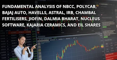 Which Indian Company Shares Are Expected to Perform Well in the Next 12 Months? NBCC, Polycab, Bajaj Auto, Havells, Astral, IRB, Chambal Fertilisers, JioFin, Dalmia Bharat, Nucleus Software, Kajaria Ceramics, and EIL