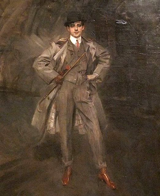 Giovanni Boldini (1842-1931) Portrait de Georges Goursat, dit Sem, 1902" Huile sur toile 91,5 x 73 cm Musée des Arts décoratifs, Paris