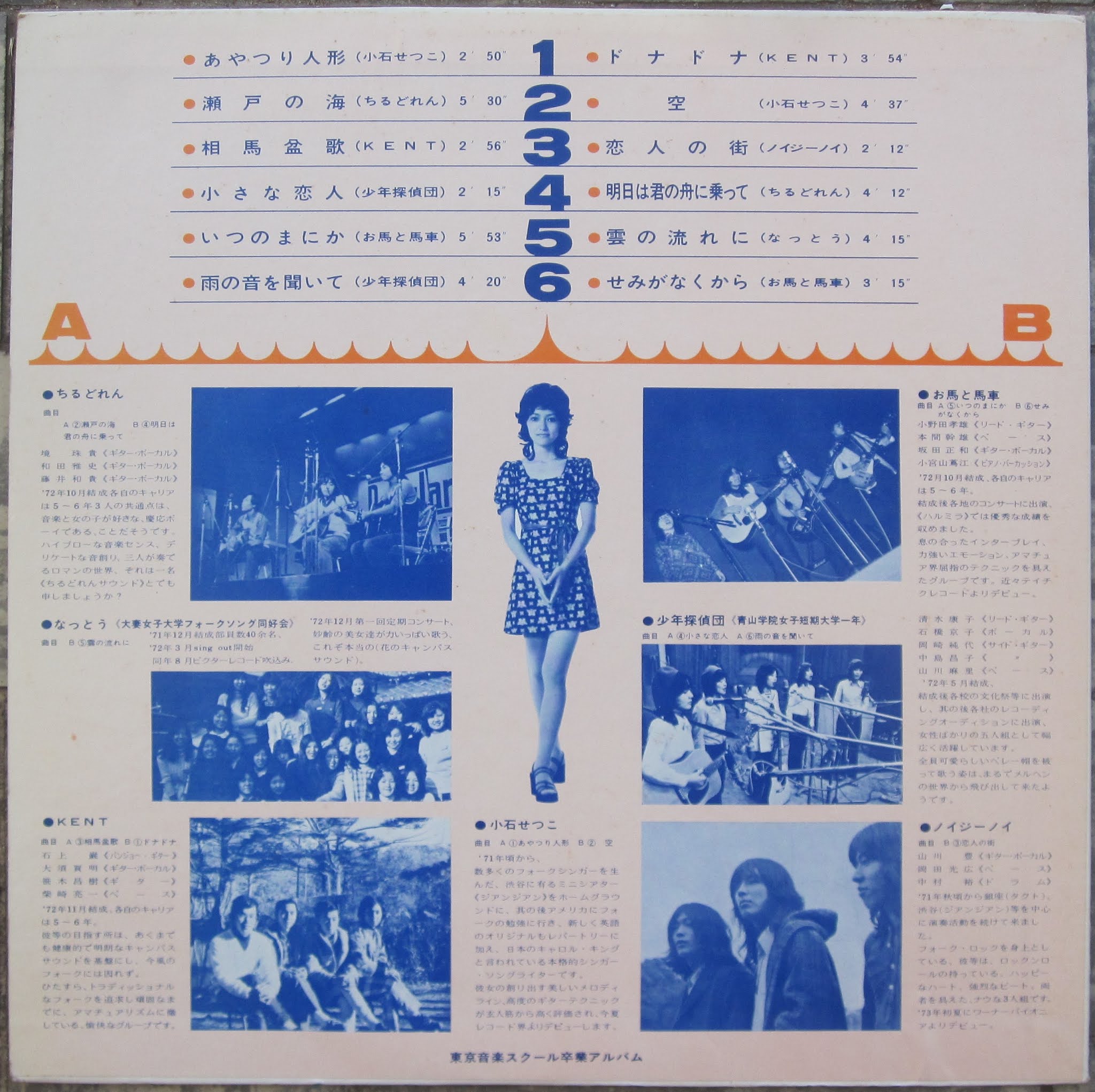 Fantasy V A Tokyo Ongaku School Original Album 処女航海 Maiden Voyage Rare 1973 Private Japanese Lp