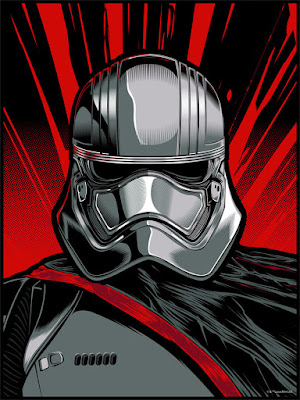 Star Wars: The Force Awakens “Captain Phasma” Screen Print by Hydro74 x Dark Ink Art x Acme Archives Direct