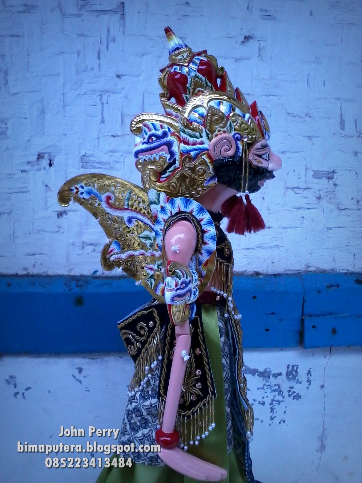 Wayang Golek "Prabu Baladewa"  Bima Putera "Wayang Golek 