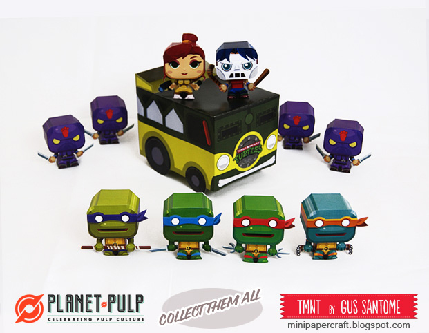 TurtleVan Paper Toy