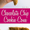 Chocolate Chip Cookie Cone