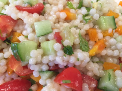 Lemon and Garlic Couscous Salad