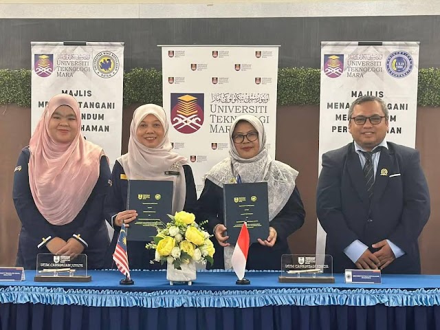 MoU UiTM Malaysia dengan UNRIKA Batam: Dasar Pelaksanaan Tri Dharma